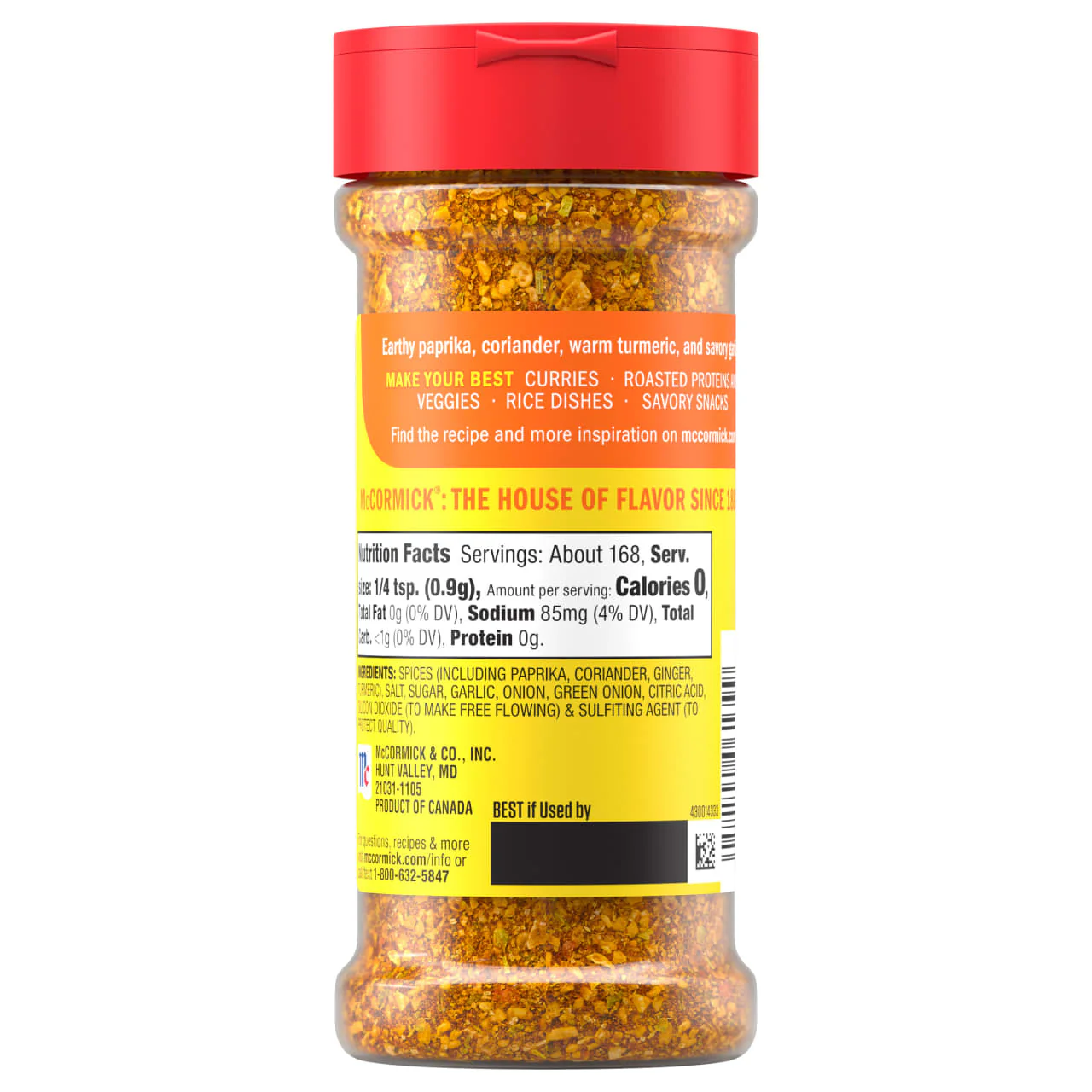 McCormick® Indian Style Seasoning, 5.33 oz - Image 17