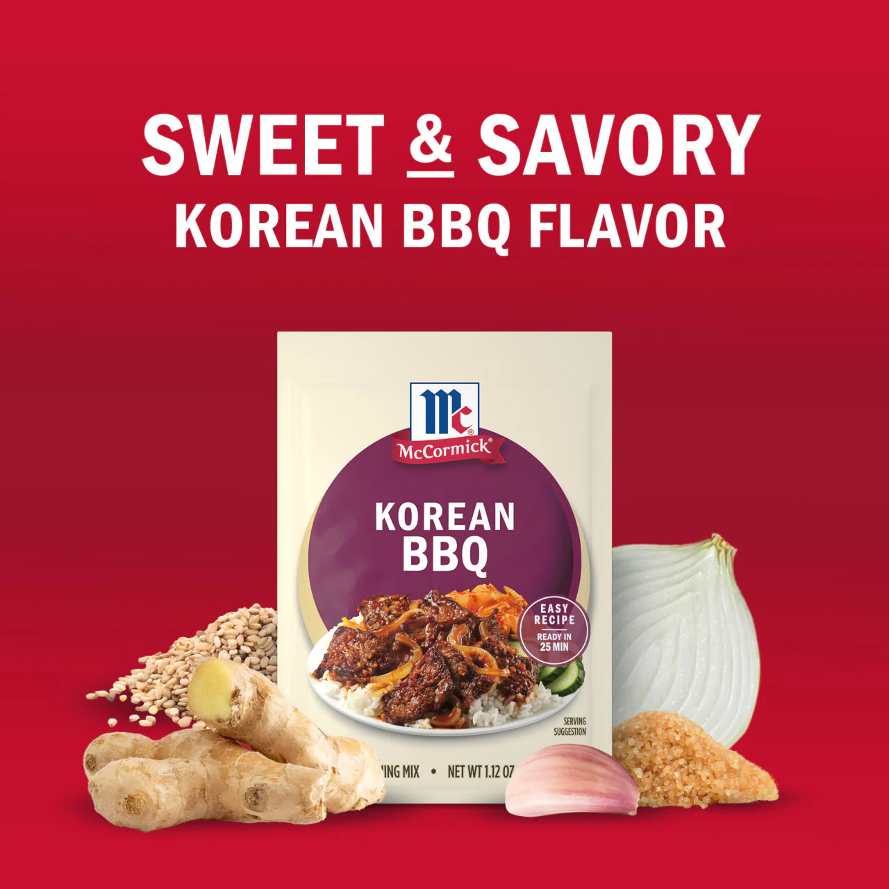 McCormick® Korean BBQ Seasoning Mix, 1.12 oz (6-Pack) - Image 14