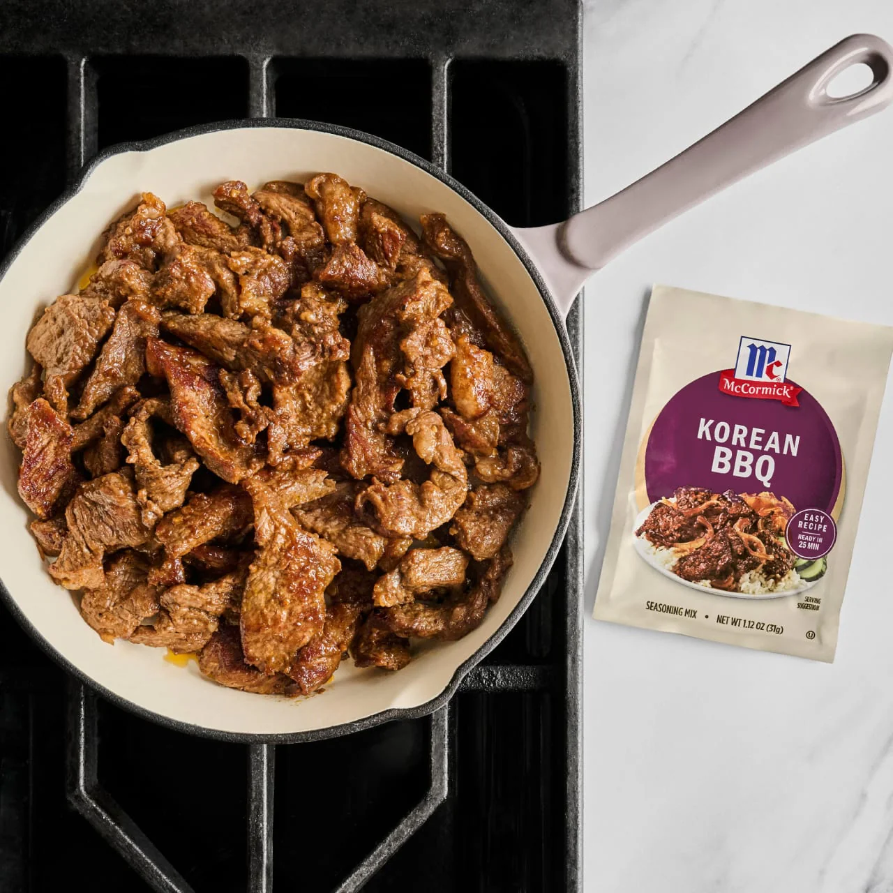 McCormick® Korean BBQ Seasoning Mix, 1.12 oz (6-Pack) - Image 5