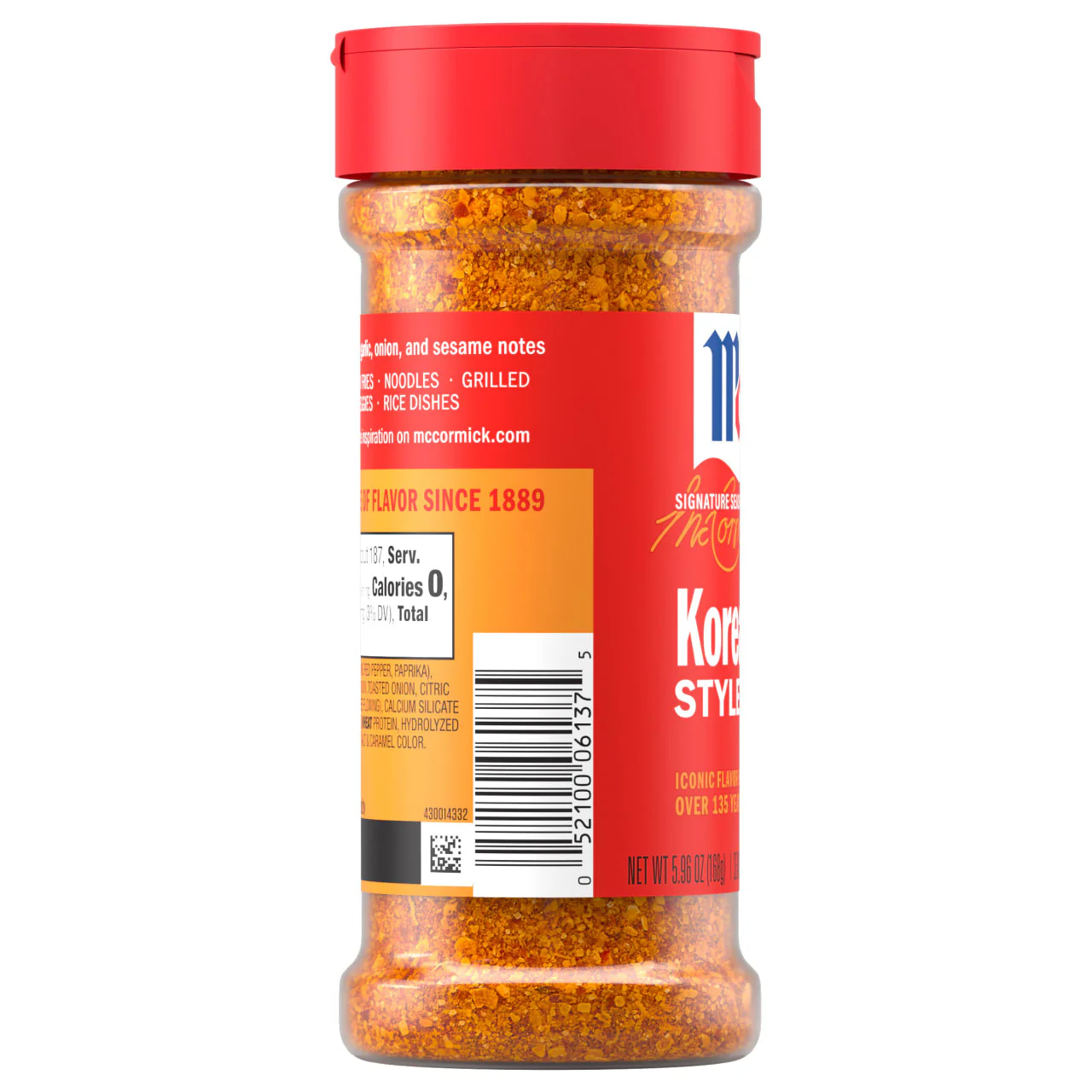 McCormick® Korean Style Seasoning, 5.96 oz - Image 19