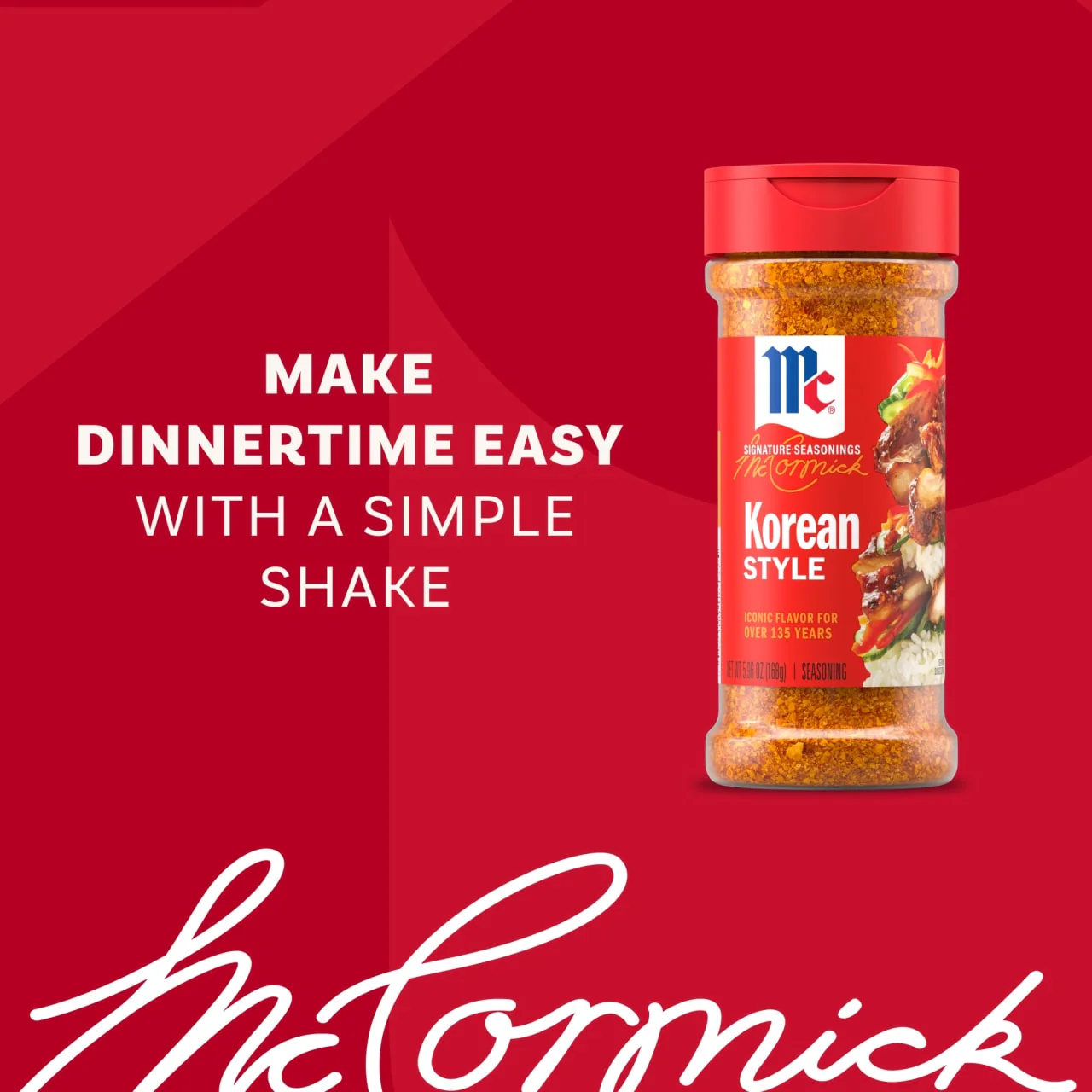 McCormick® Korean Style Seasoning, 5.96 oz - Image 3