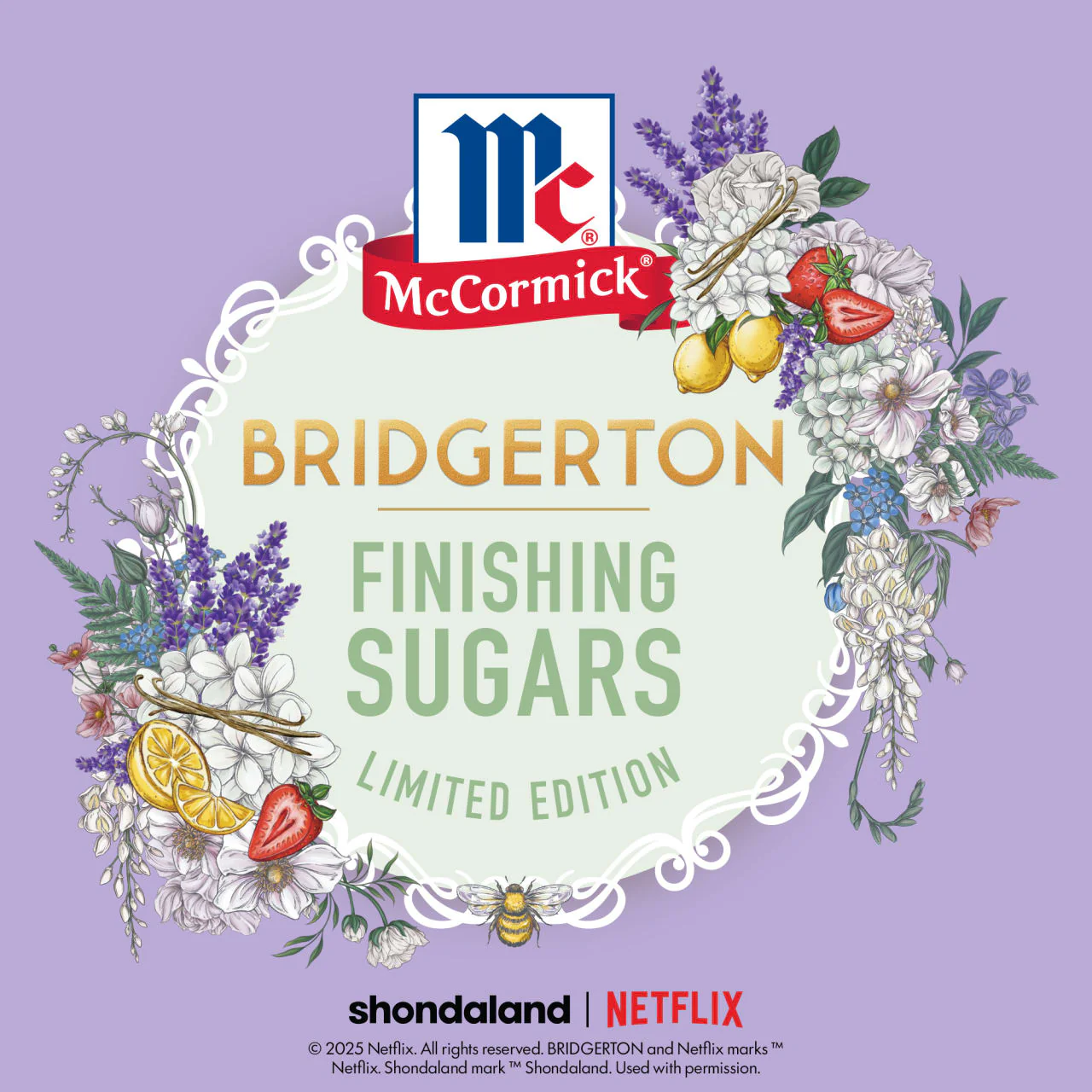 McCormick® Lavender Vanilla Finishing Sugar, 3.45 oz - Image 8