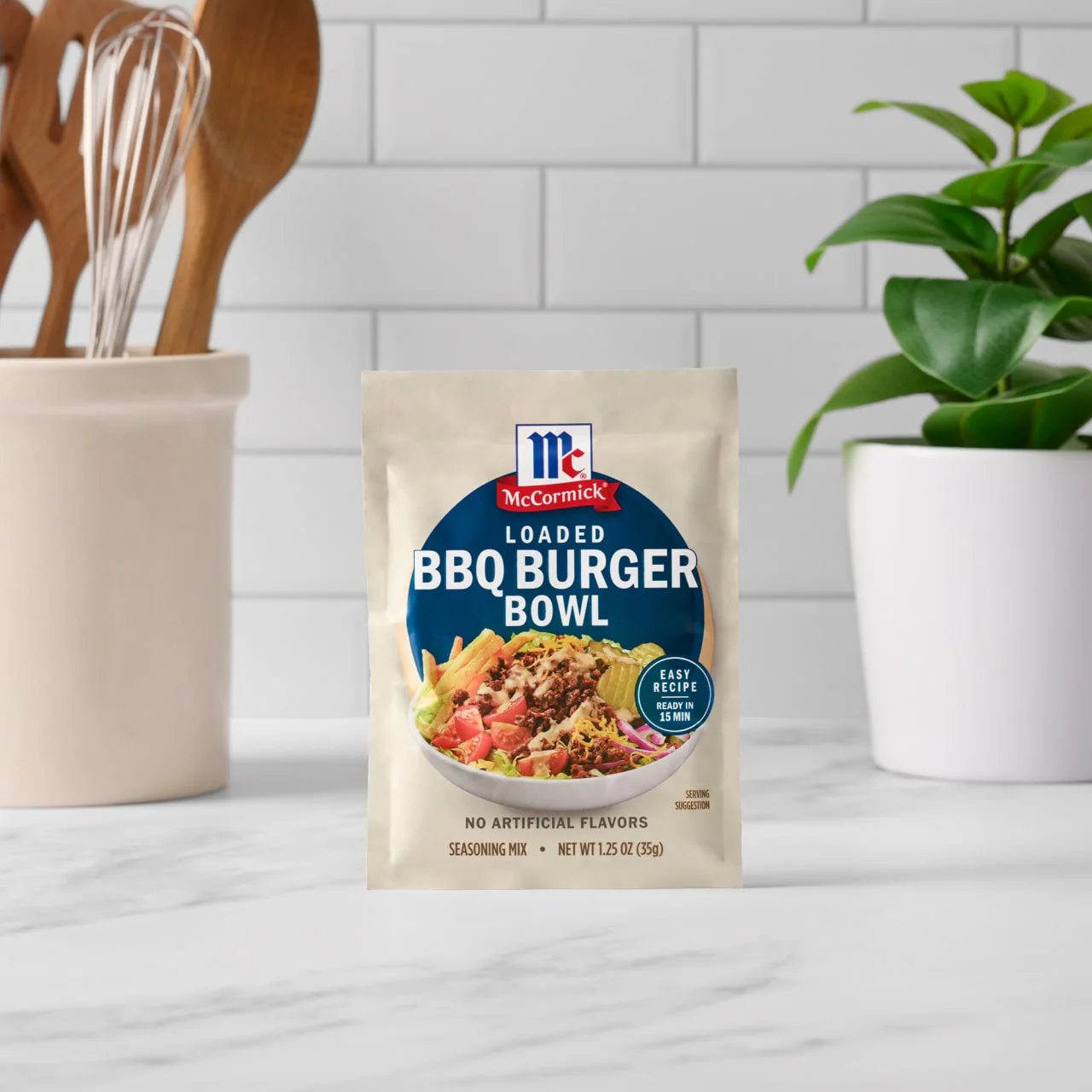 McCormick® Loaded BBQ Burger Bowl Seasoning Mix, 1.25 oz (6-Pack) - Image 17