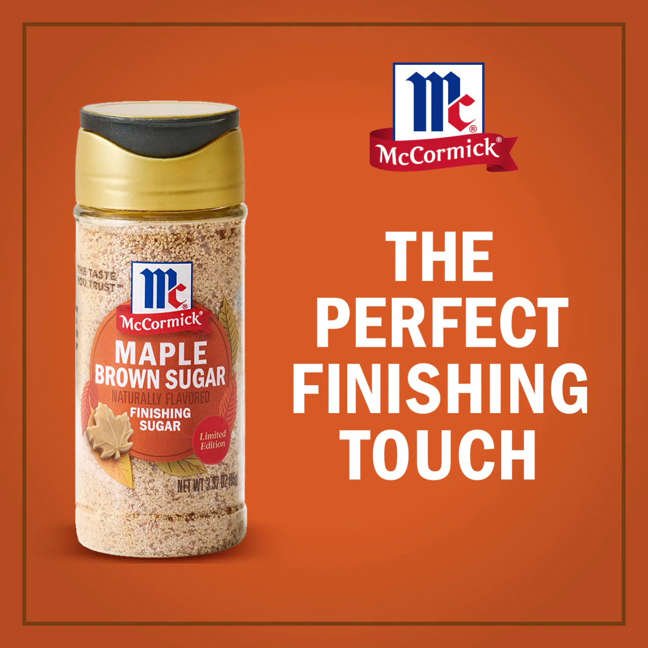 McCormick® Maple Brown Sugar Finishing Sugar, 3.09 oz - Image 17