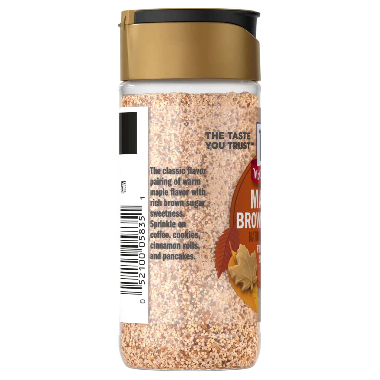 McCormick® Maple Brown Sugar Finishing Sugar, 3.09 oz - Image 20