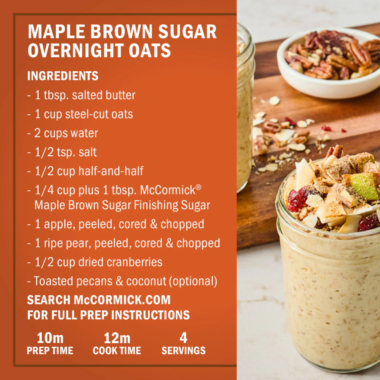McCormick® Maple Brown Sugar Finishing Sugar, 3.09 oz - Image 5