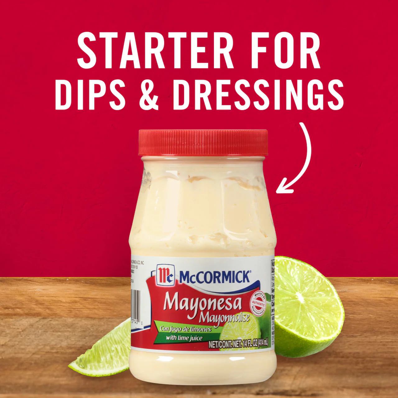 McCormick® Mayonesa (Mayonnaise) With Lime Juice, 14 fl oz - Image 12