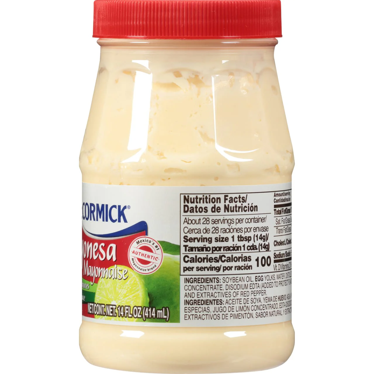 McCormick® Mayonesa (Mayonnaise) With Lime Juice, 14 fl oz - Image 21