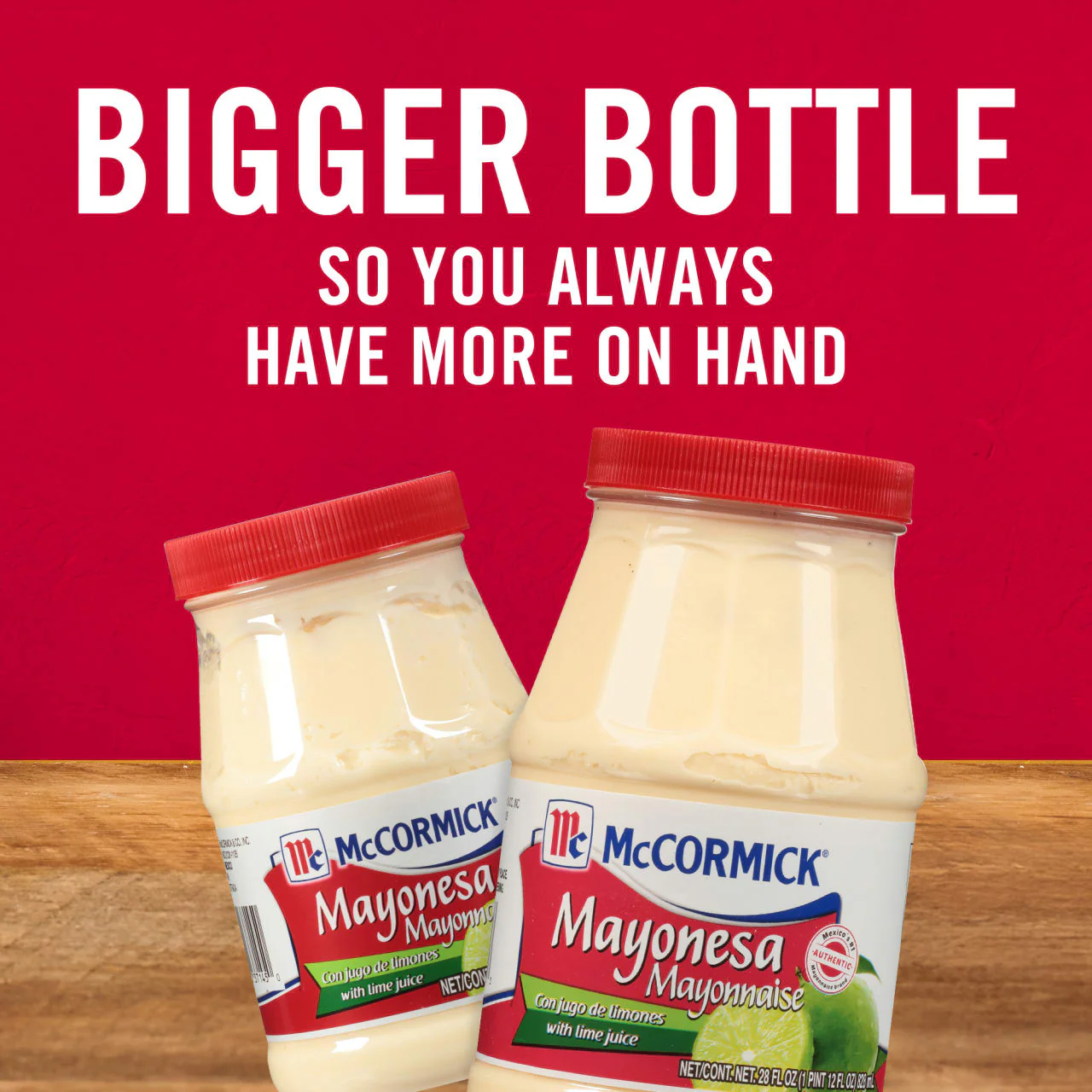 McCormick® Mayonesa (Mayonnaise) With Lime Juice, 28 fl oz - Image 3