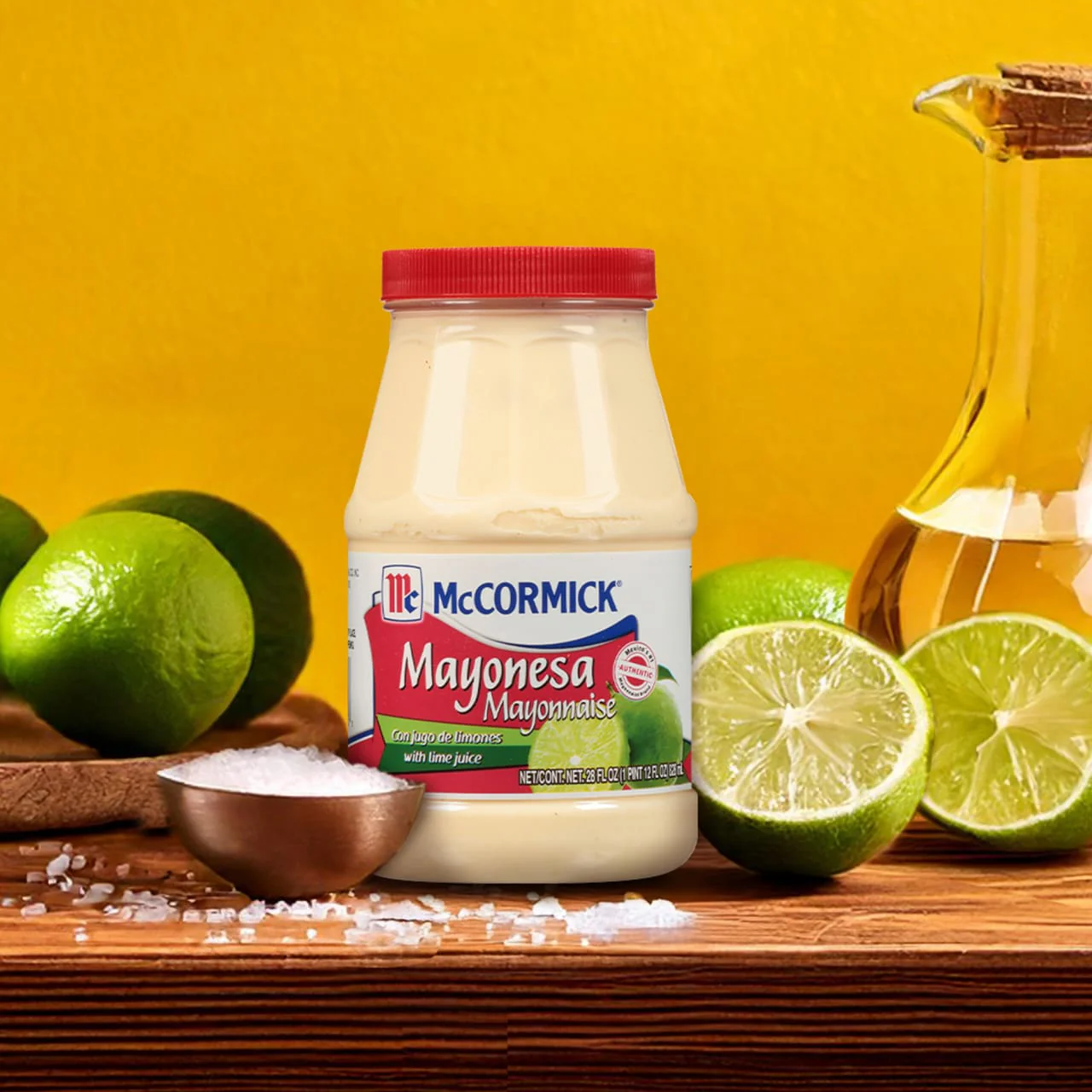 McCormick® Mayonesa (Mayonnaise) With Lime Juice, 28 fl oz - Image 7
