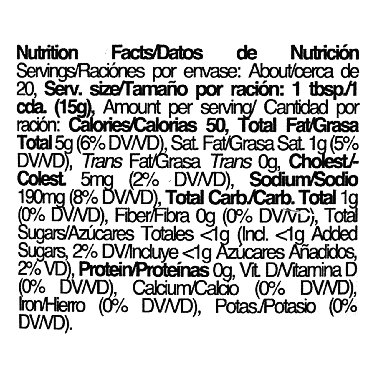 McCormick® McMex Mayo Jalapeno Dressing, 10.3 fl oz - Image 10