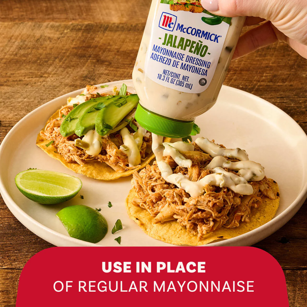 McCormick® McMex Mayo Jalapeno Dressing, 10.3 fl oz - Image 15