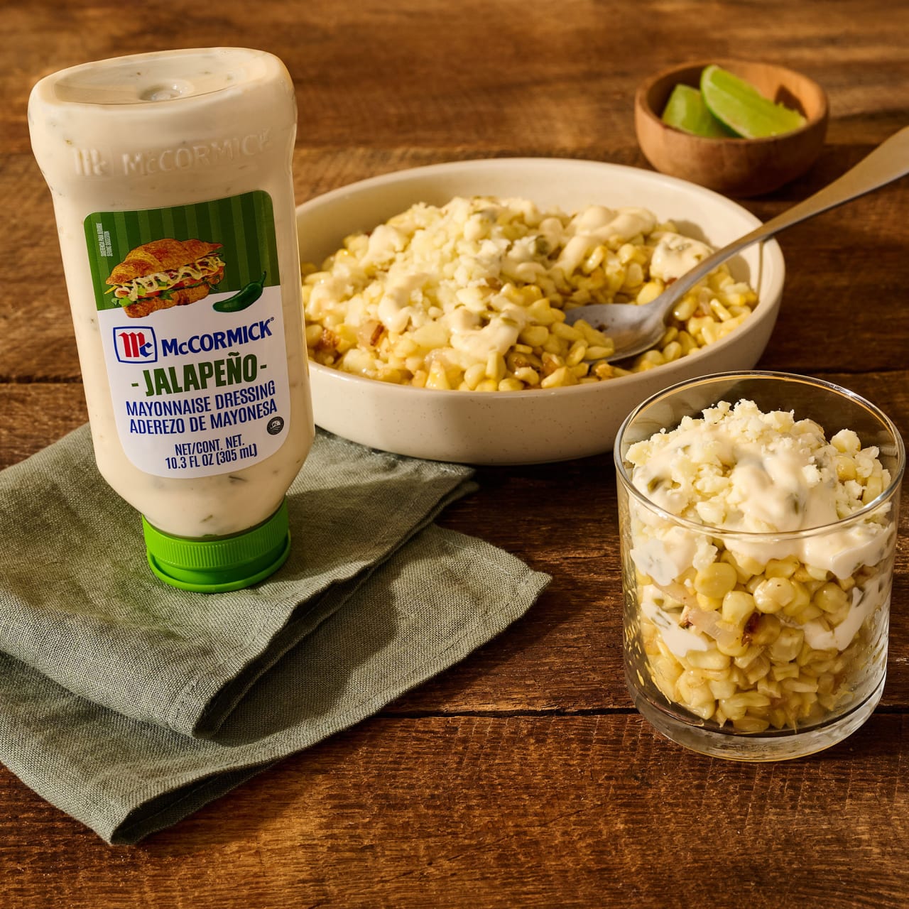 McCormick® McMex Mayo Jalapeno Dressing, 10.3 fl oz - Image 2