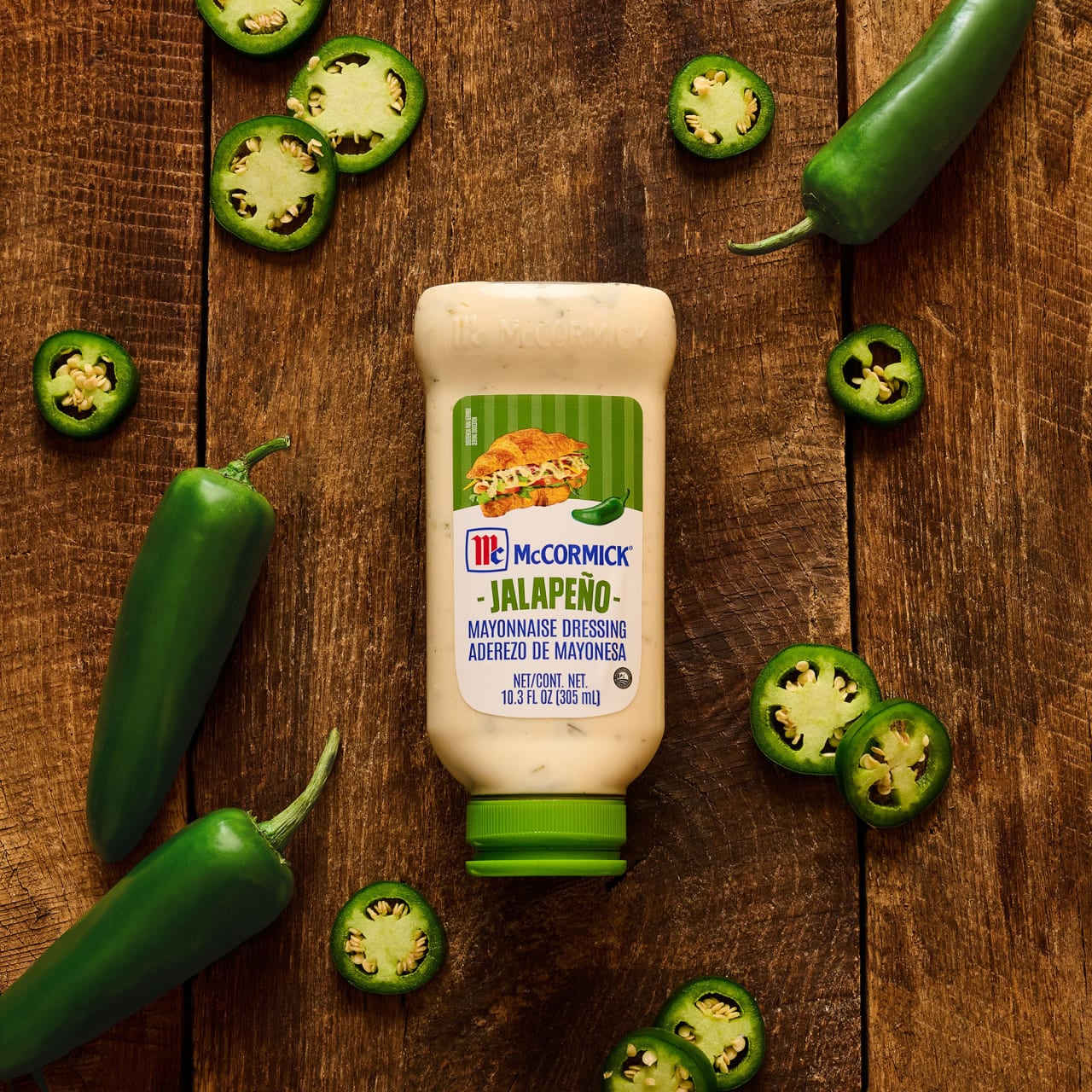 McCormick® McMex Mayo Jalapeno Dressing, 10.3 fl oz - Image 7