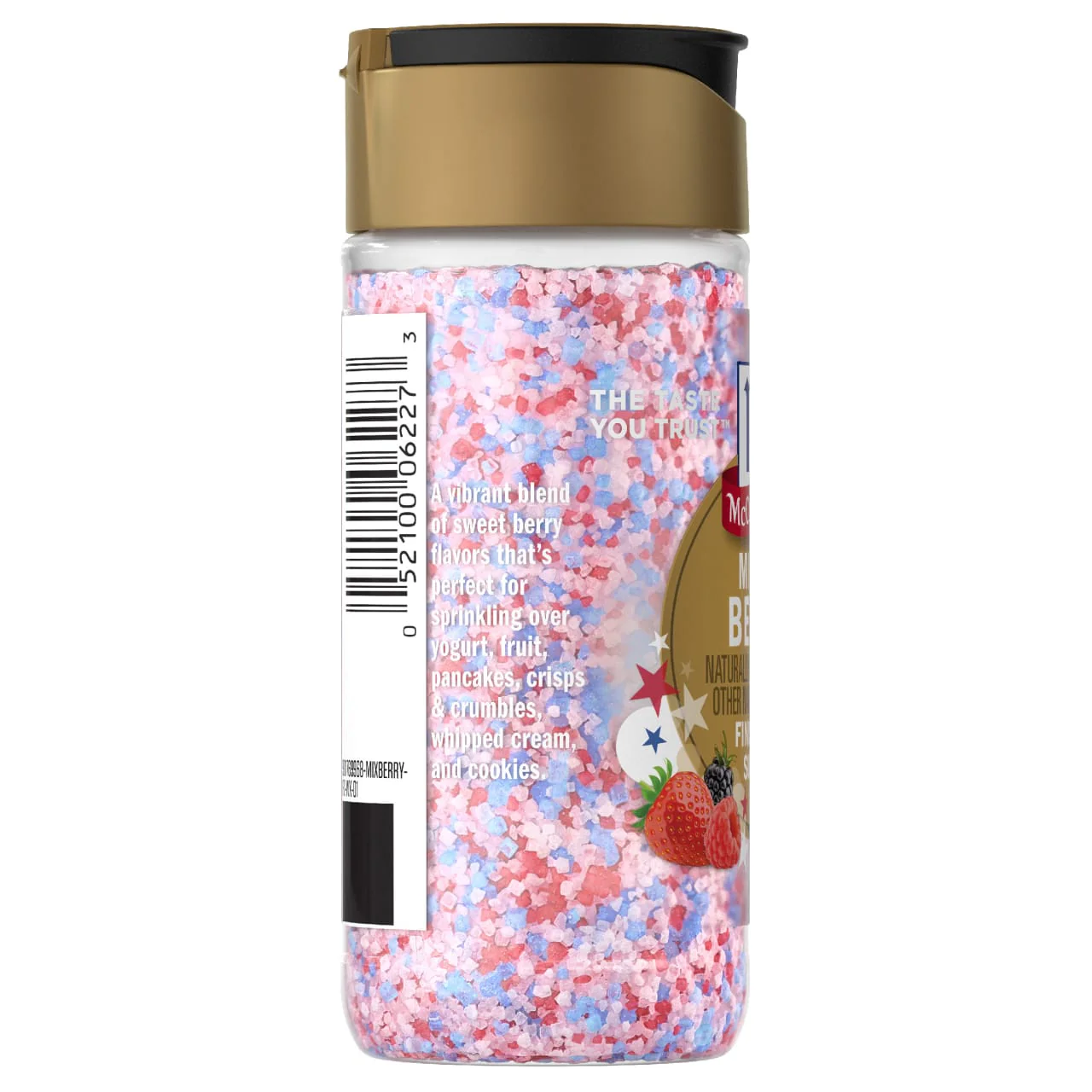 McCormick® Mixed Berry Finishing Sugar, 3.15 oz - Image 4