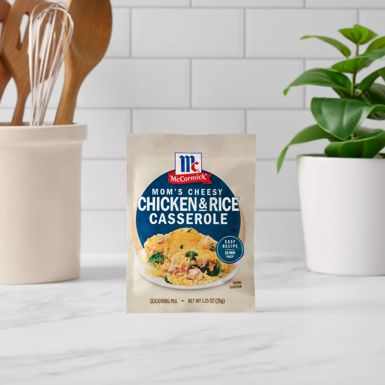 McCormick® Mom's Cheesy Chicken & Rice Casserole Seasoning Mix, 1.25 oz - Image 16