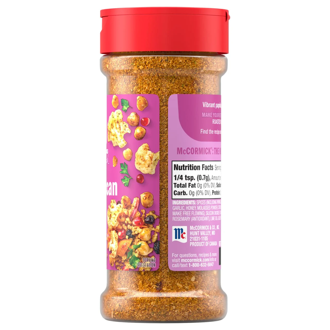 McCormick® Moroccan Style Seasoning, 4.62 oz - Image 18