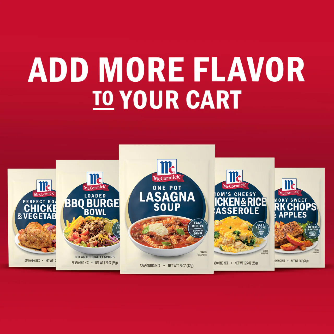 McCormick® One Pot Lasagna Soup Seasoning Mix, 1.5 oz - Image 11