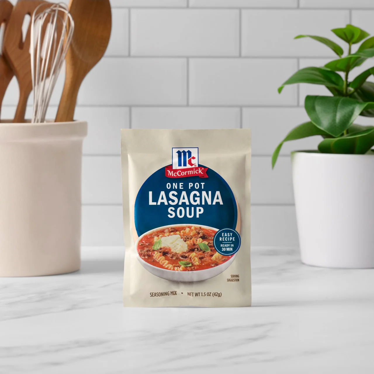 McCormick® One Pot Lasagna Soup Seasoning Mix, 1.5 oz - Image 16