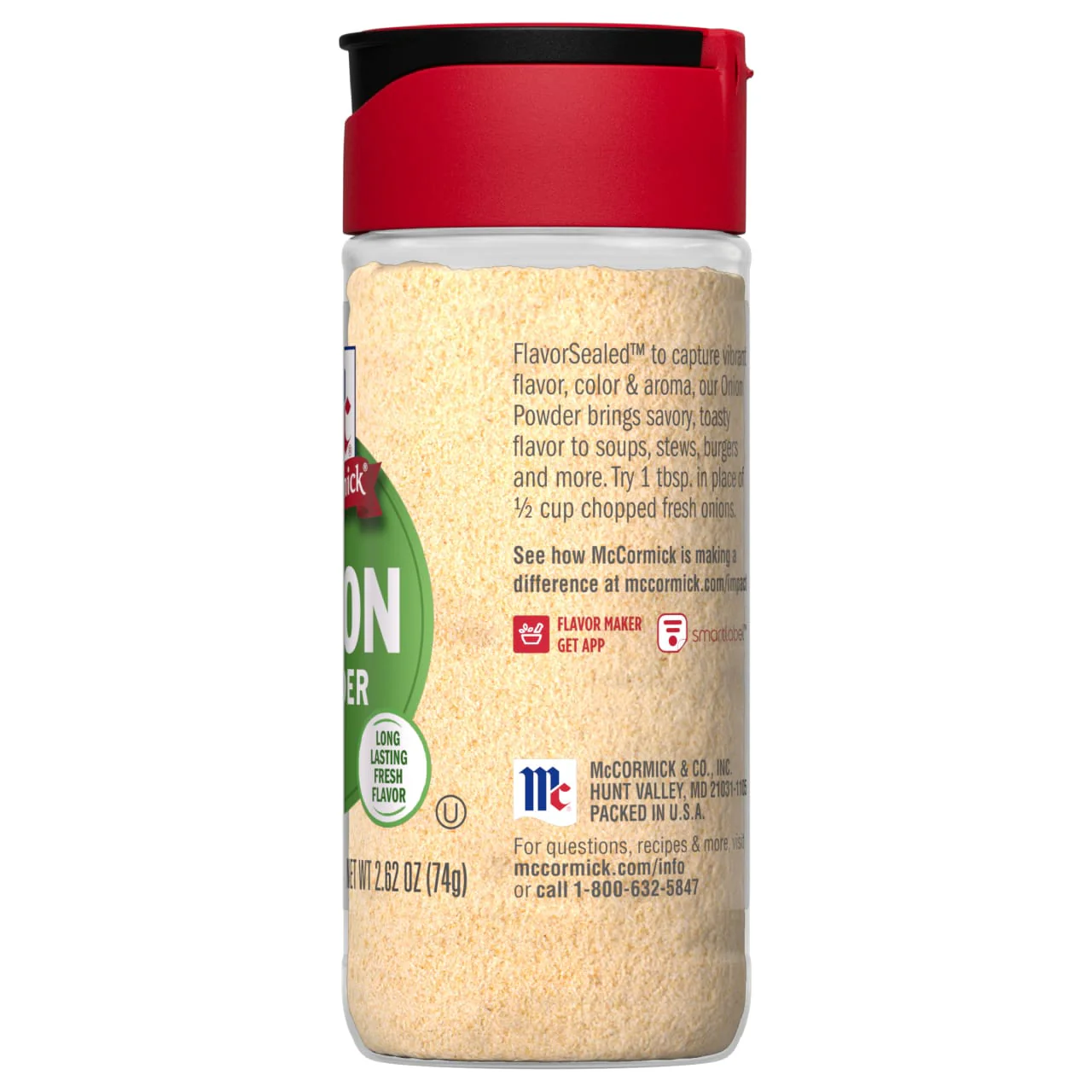 McCormick® Onion Powder, 2.62 oz - Image 26