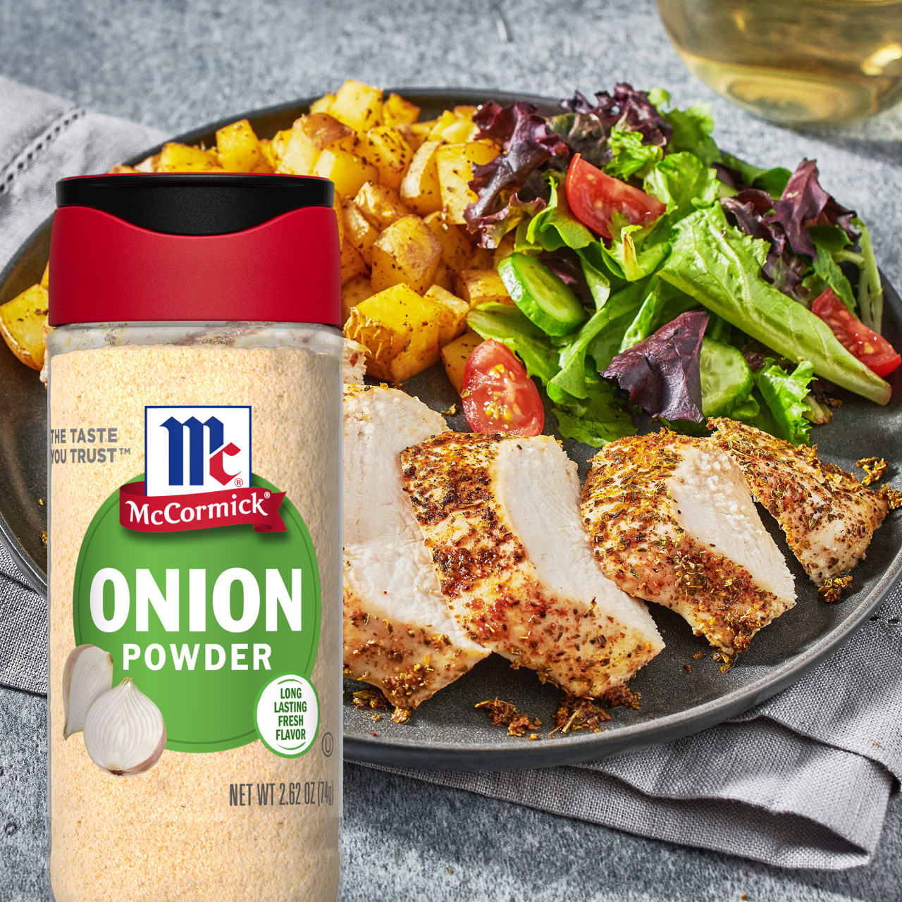 McCormick® Onion Powder, 2.62 oz - Image 6