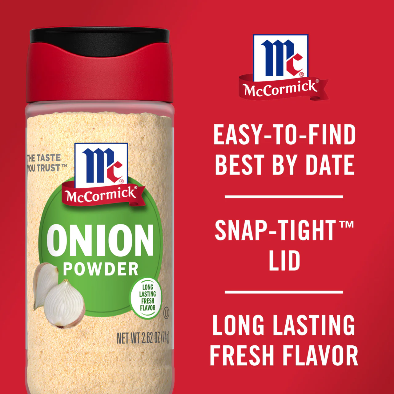 McCormick® Onion Powder, 2.62 oz - Image 9