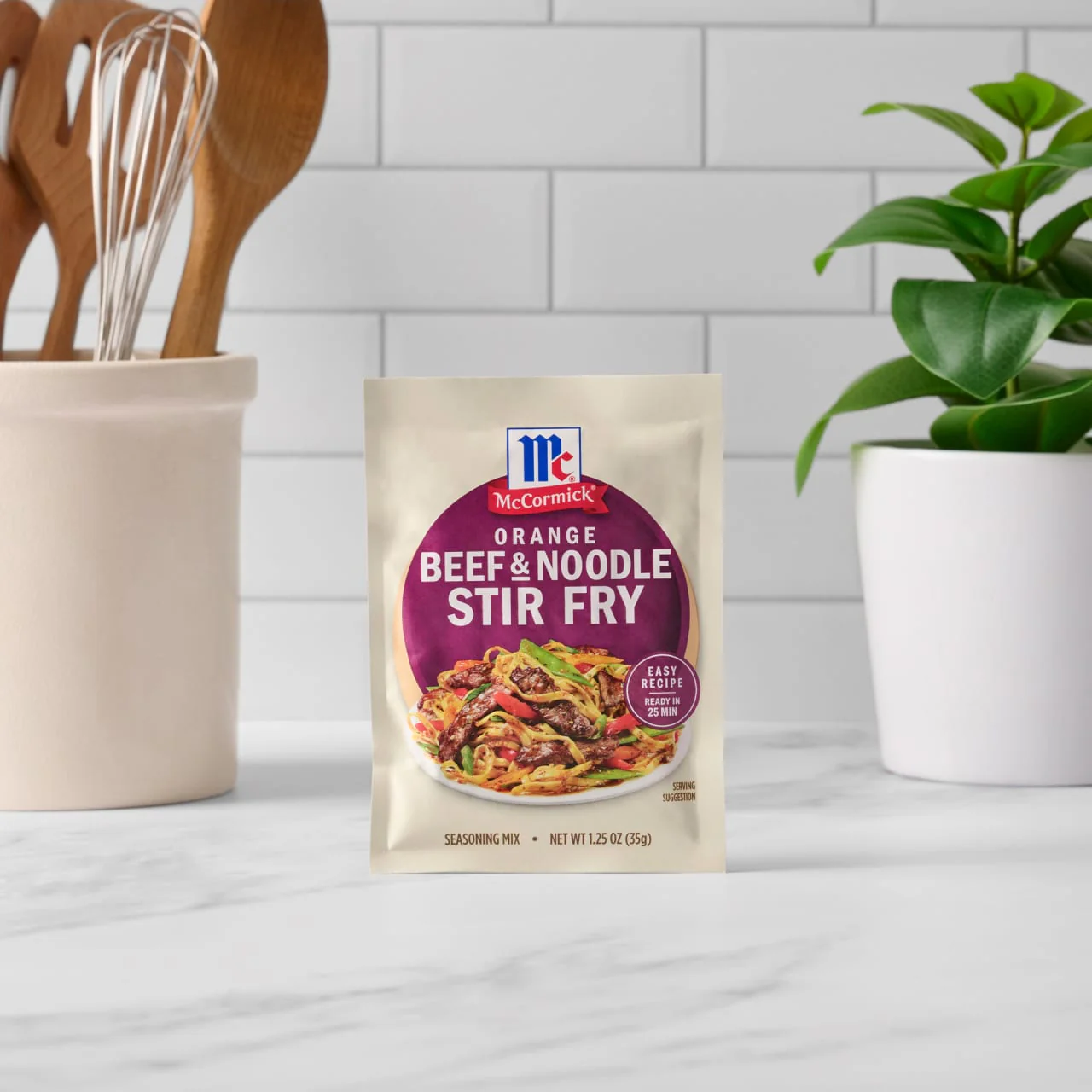 McCormick® Orange Beef & Noodle Stir Fry Seasoning Mix, 1.25 oz - Image 16