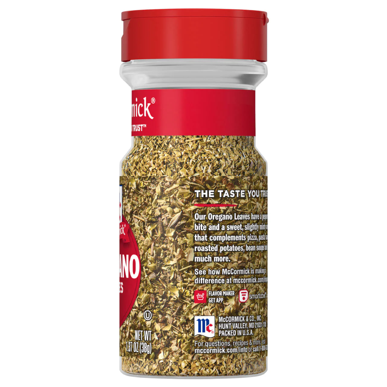 McCormick® Oregano Leaves, 1.37 oz - Image 18
