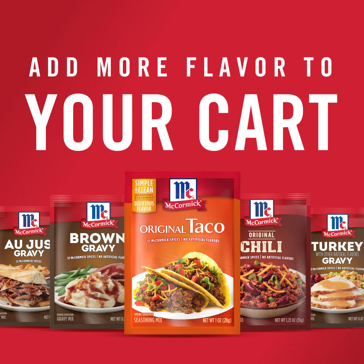 McCormick® Original Taco Seasoning Mix, 1 oz (6-Pack) - Image 21