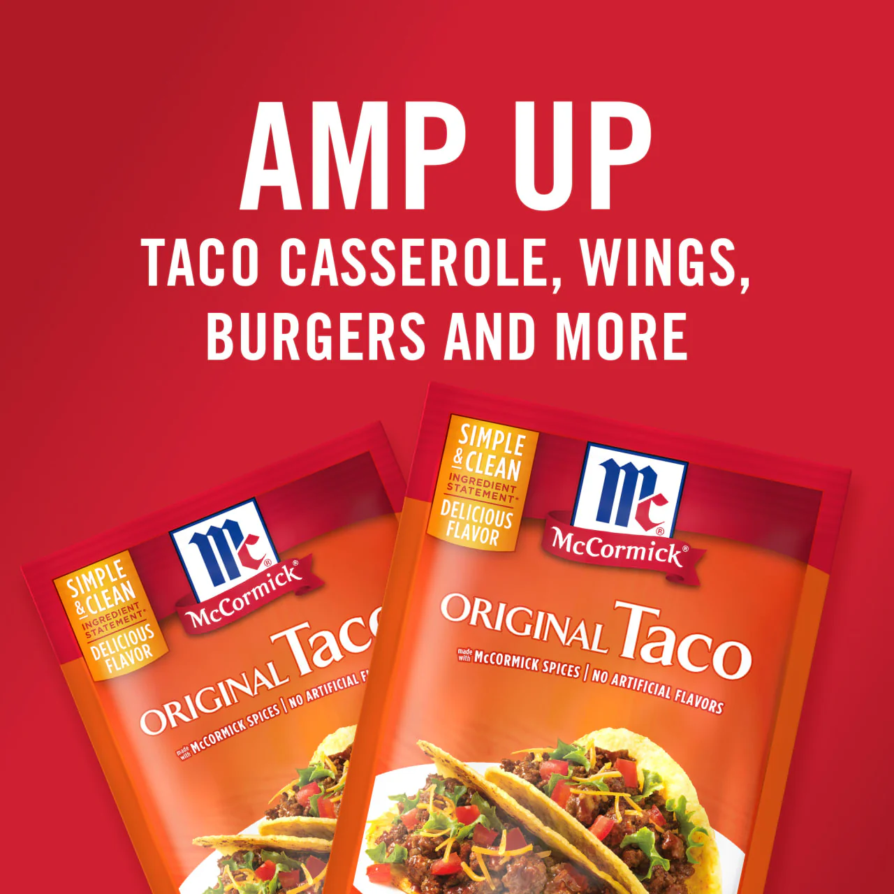 McCormick® Original Taco Seasoning Mix, 1 oz (6-Pack) - Image 4