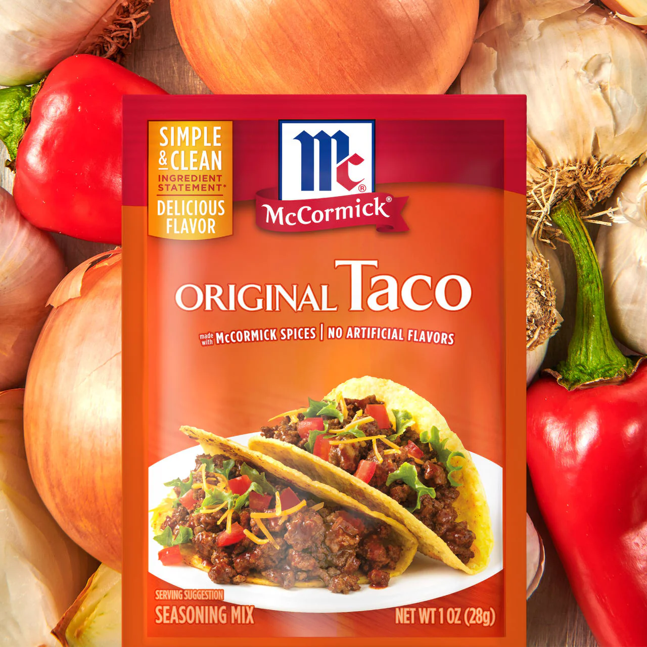 McCormick® Original Taco Seasoning Mix, 1 oz (6-Pack) - Image 7
