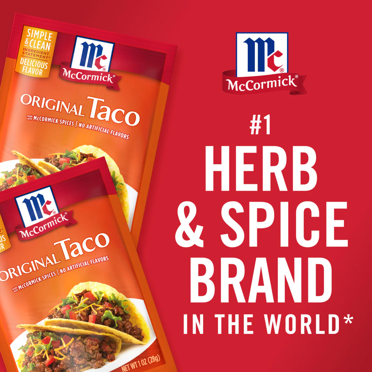 McCormick® Original Taco Seasoning Mix, 1 oz (6-Pack) - Image 8