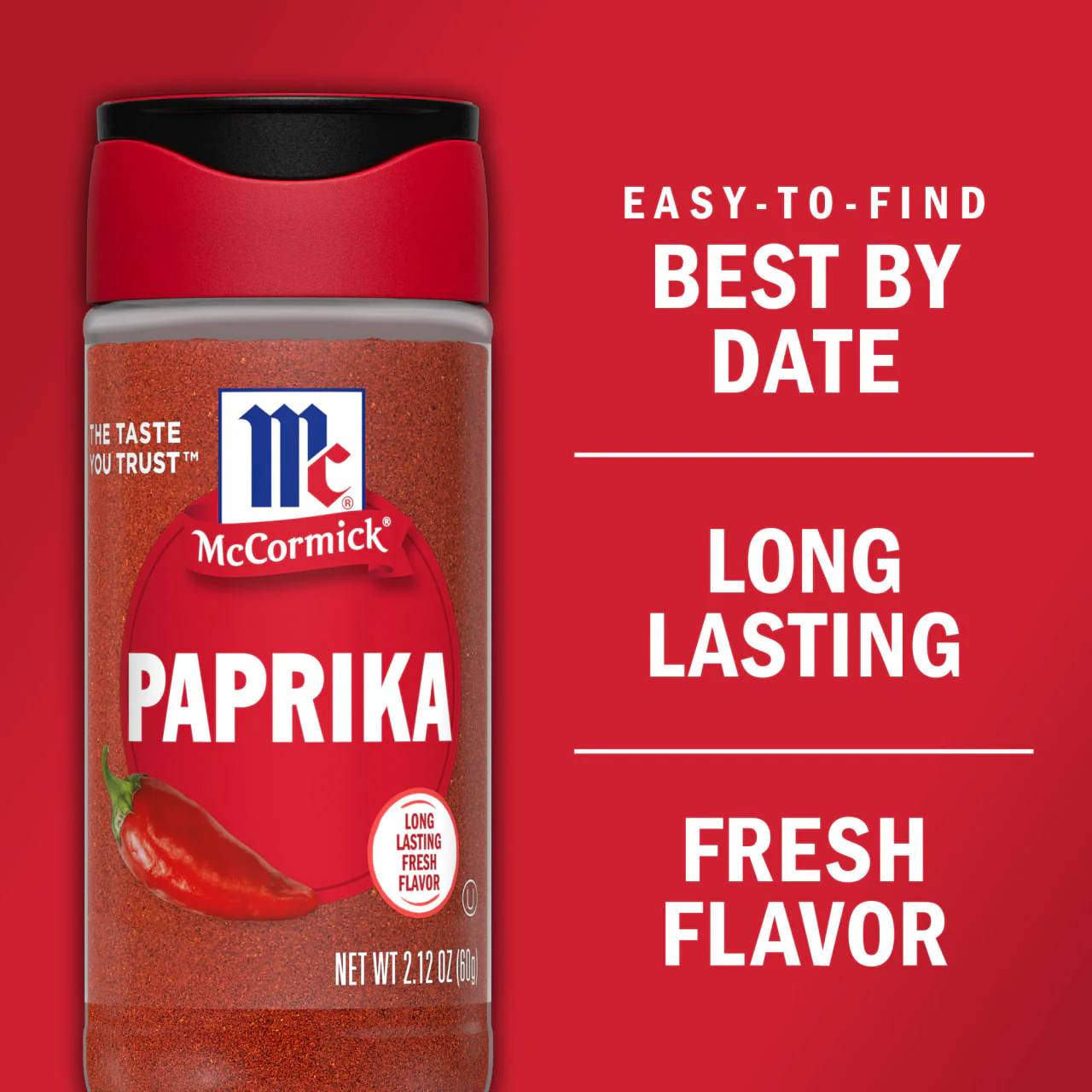 McCormick® Paprika, 2.12 oz - Image 10