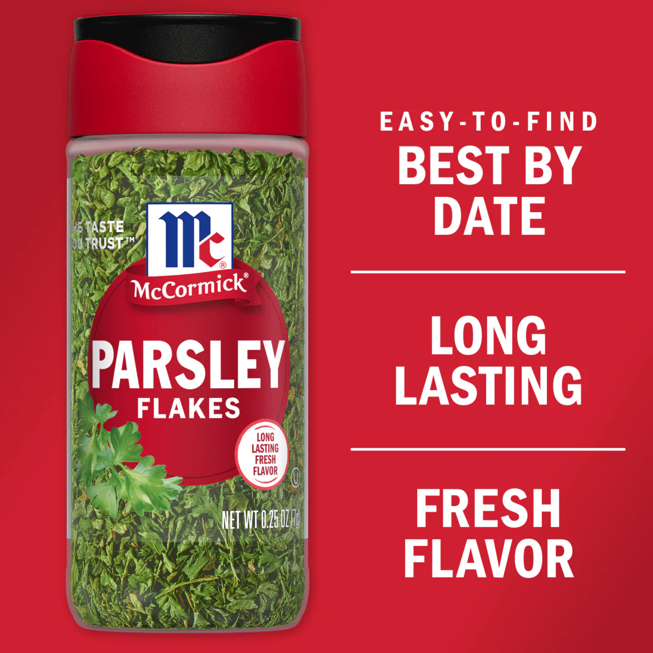 McCormick® Parsley Flakes, 0.25 oz - Image 3