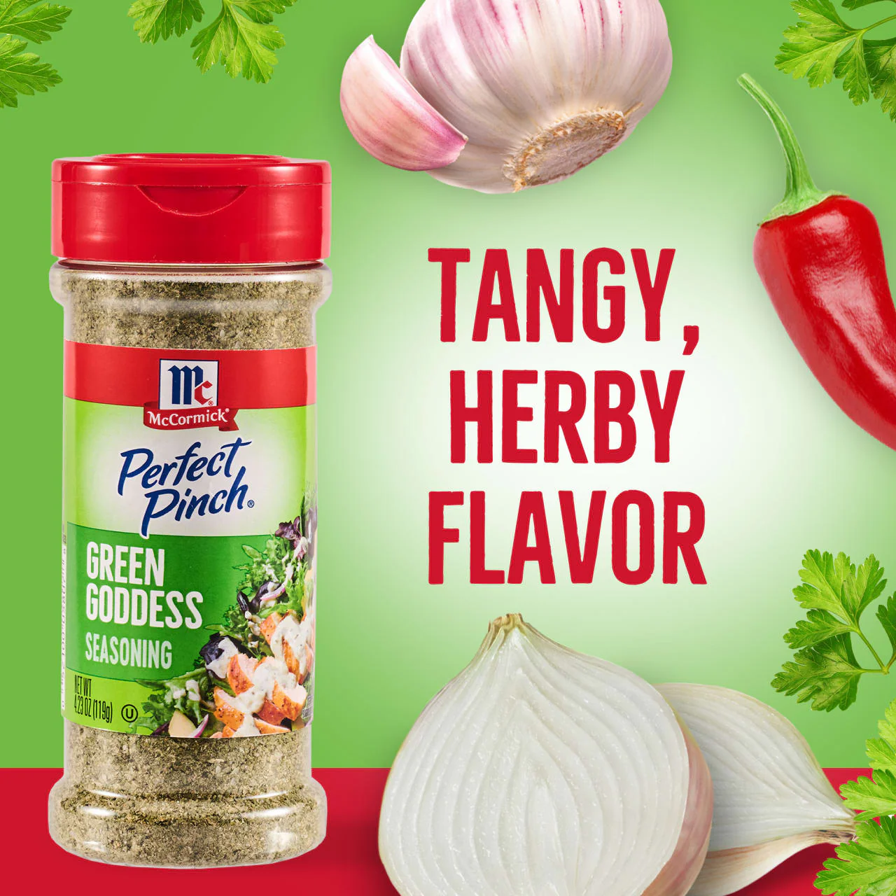McCormick® Perfect Pinch® Green Goddess Seasoning, 4.23 oz - Image 14