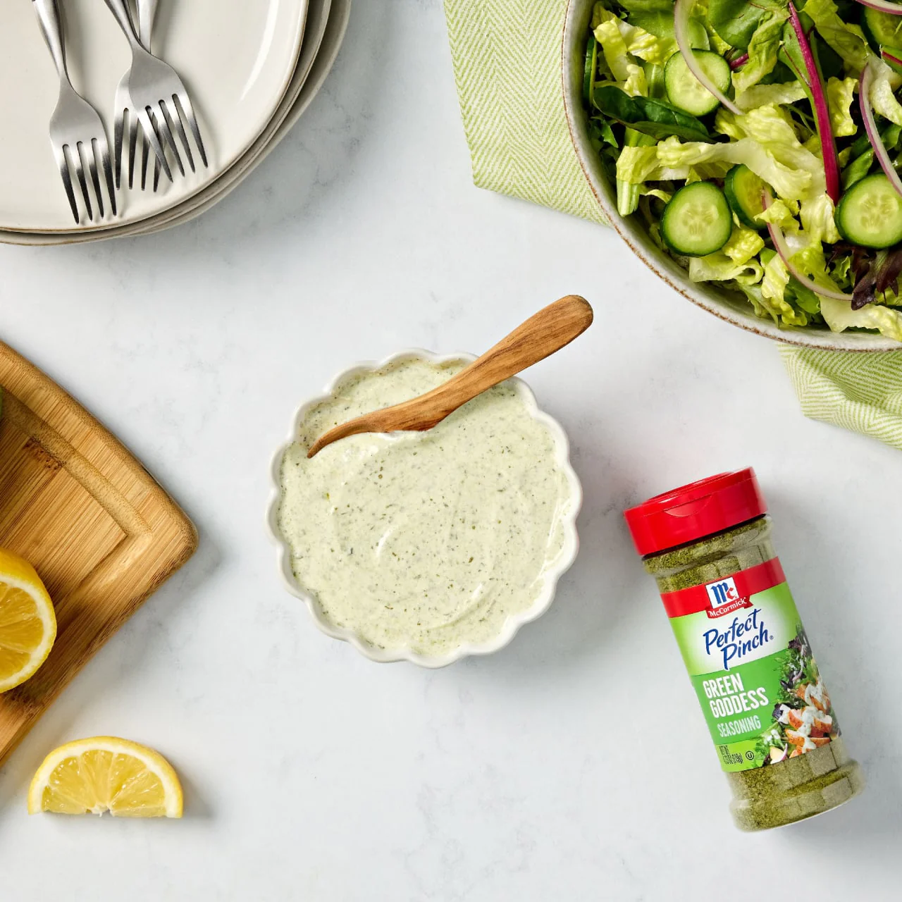 McCormick® Perfect Pinch® Green Goddess Seasoning, 4.23 oz - Image 2