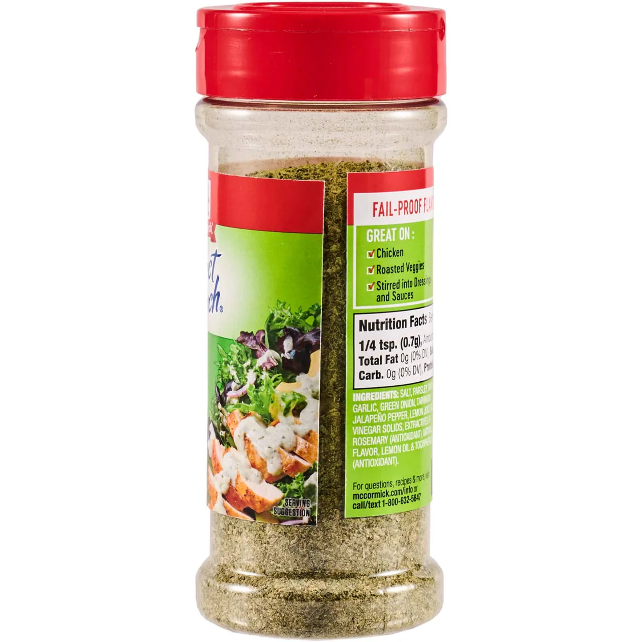 McCormick® Perfect Pinch® Green Goddess Seasoning, 4.23 oz - Image 21