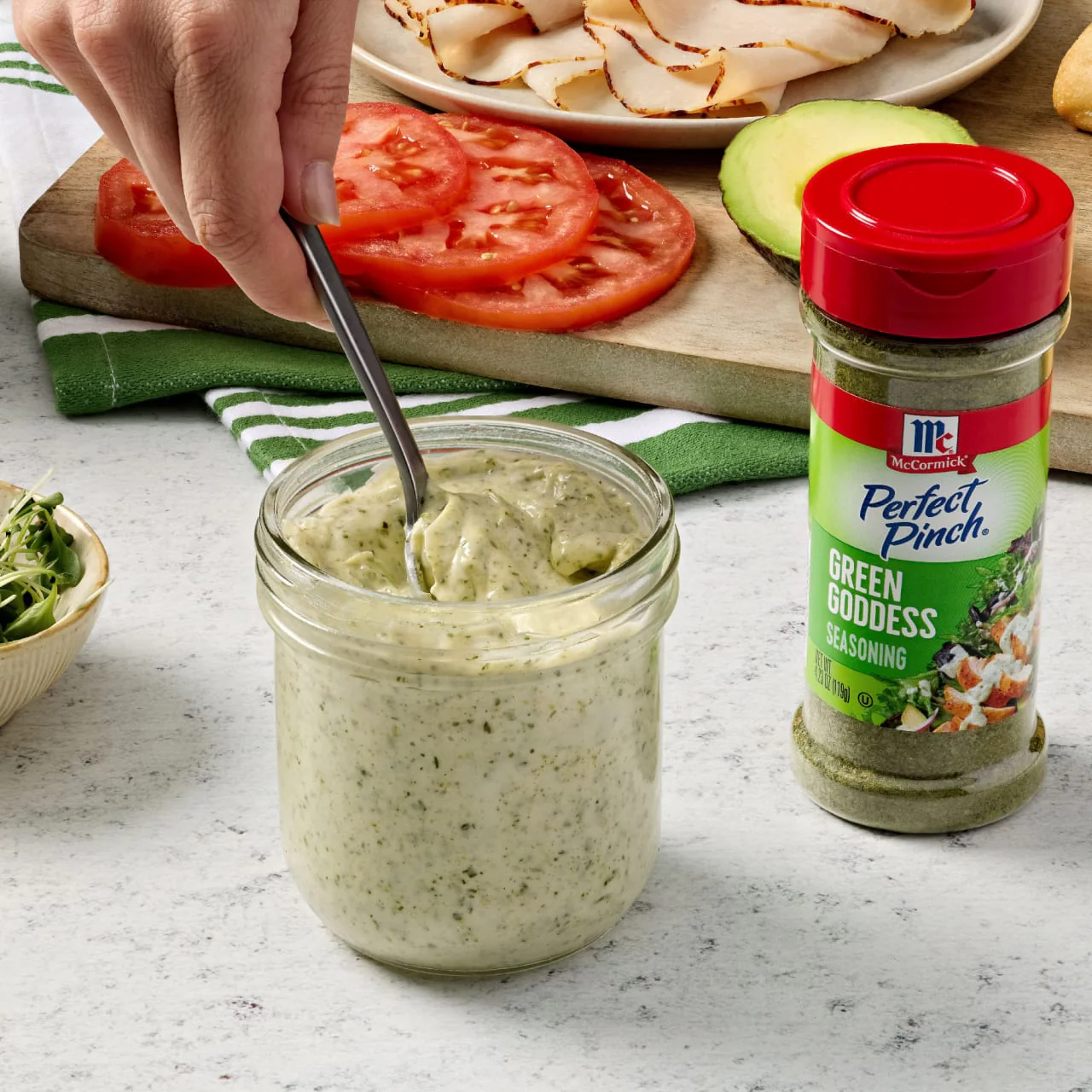 McCormick® Perfect Pinch® Green Goddess Seasoning, 4.23 oz - Image 5