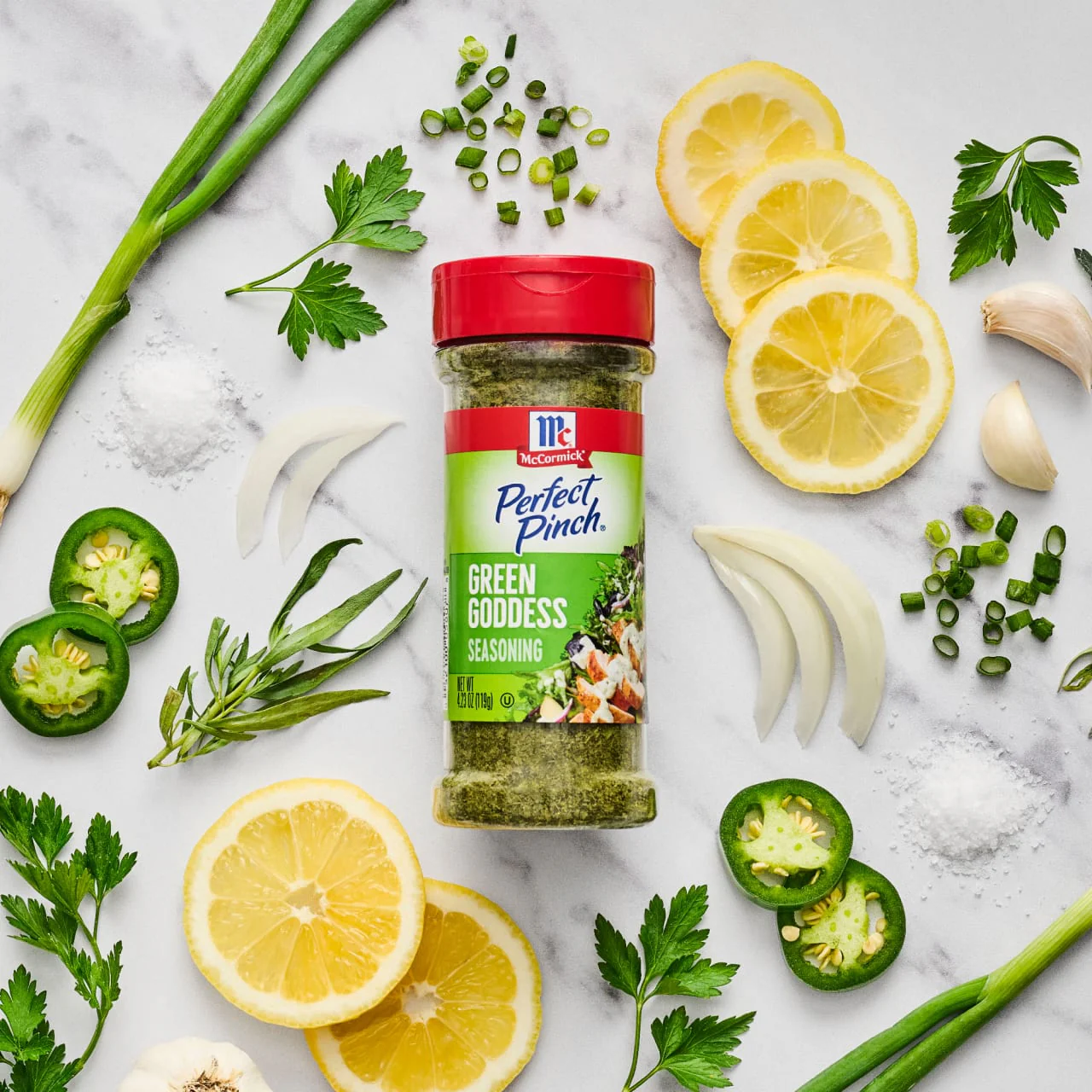 McCormick® Perfect Pinch® Green Goddess Seasoning, 4.23 oz - Image 7