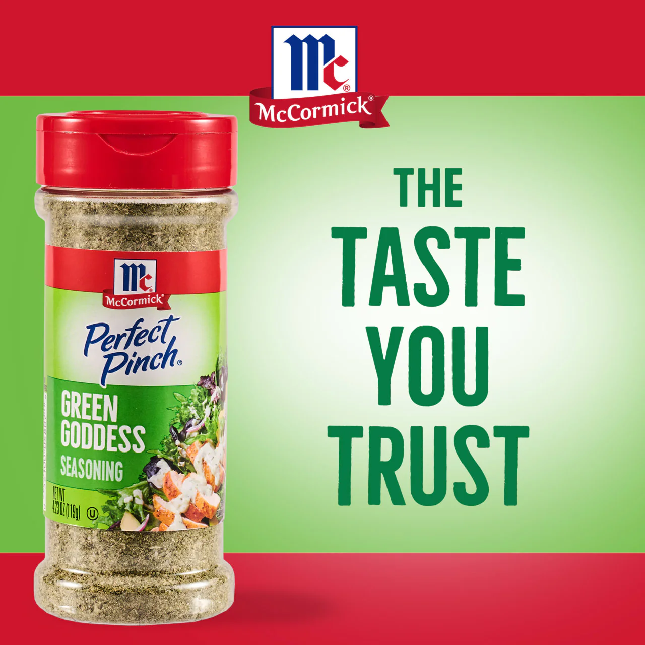 McCormick® Perfect Pinch® Green Goddess Seasoning, 4.23 oz - Image 8