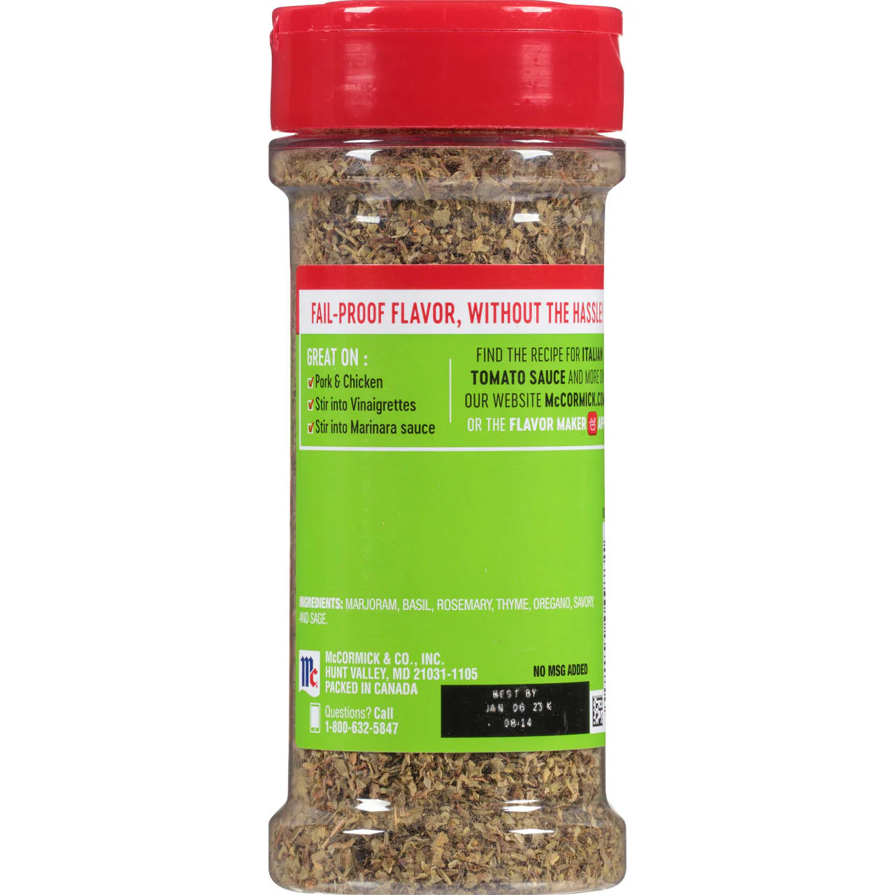 McCormick® Perfect Pinch® Italian Seasoning, 1.31 oz - Image 20