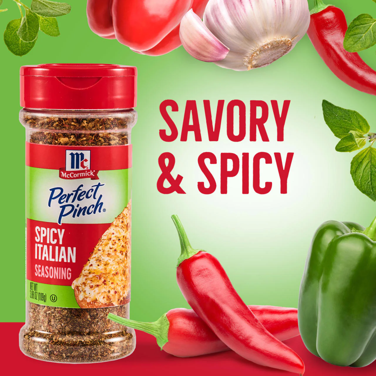 McCormick® Perfect Pinch® Spicy Italian Seasoning, 3.88 oz - Image 14