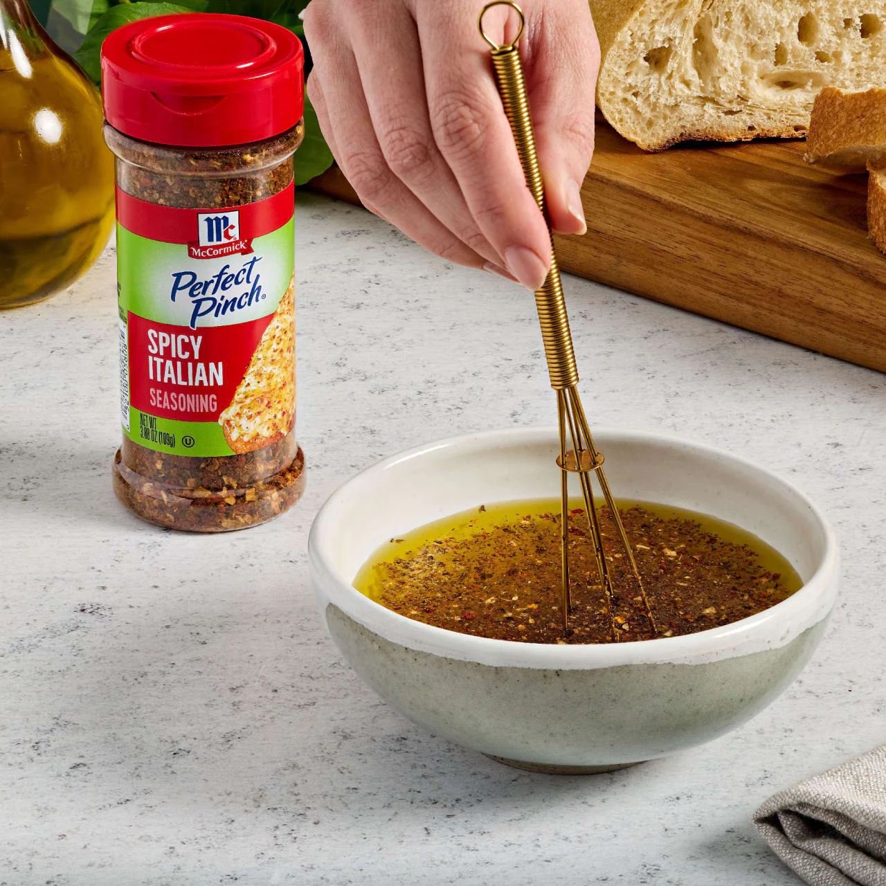 McCormick® Perfect Pinch® Spicy Italian Seasoning, 3.88 oz - Image 5