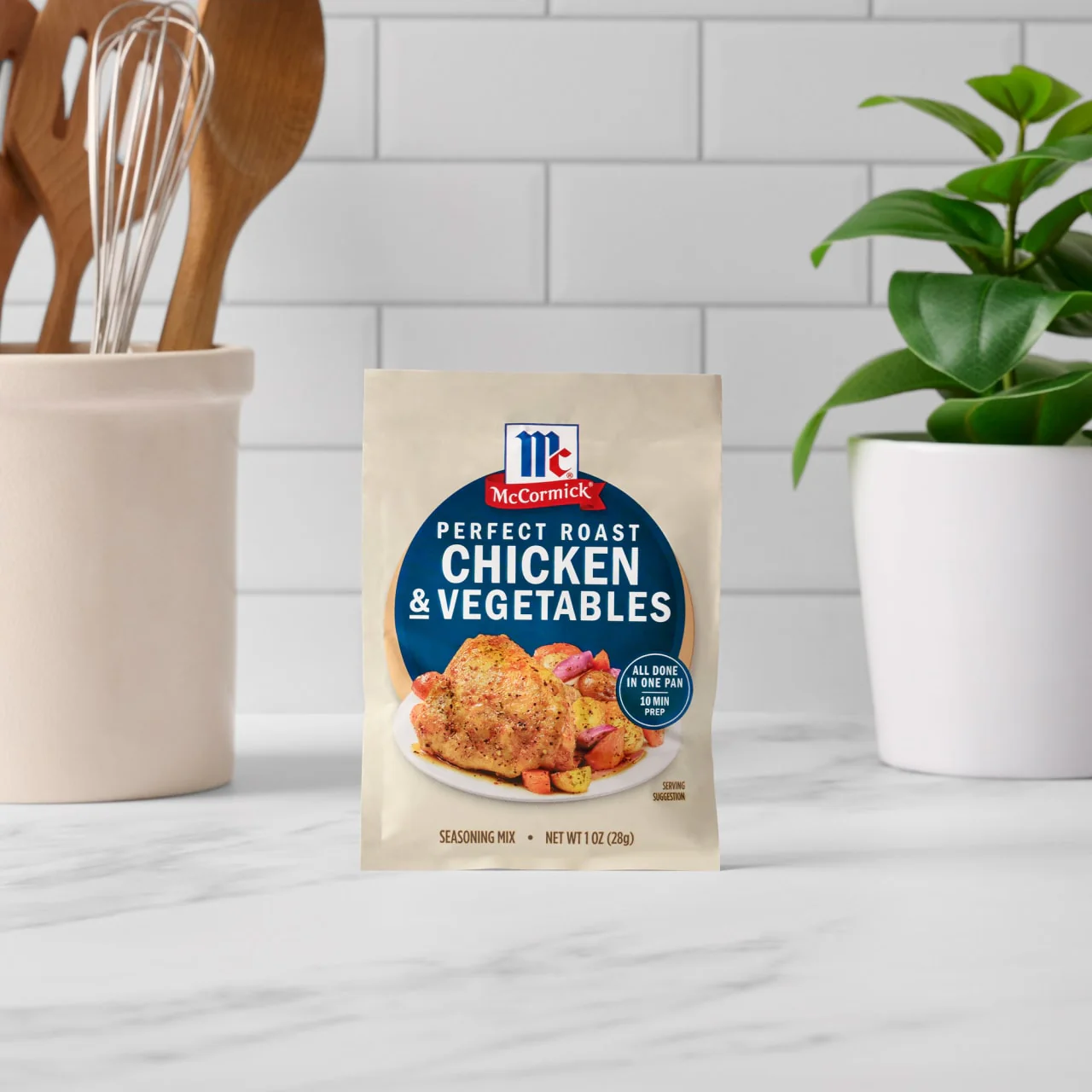 McCormick® Perfect Roast Chicken & Vegetables Seasoning Mix, 1.0 oz - Image 17