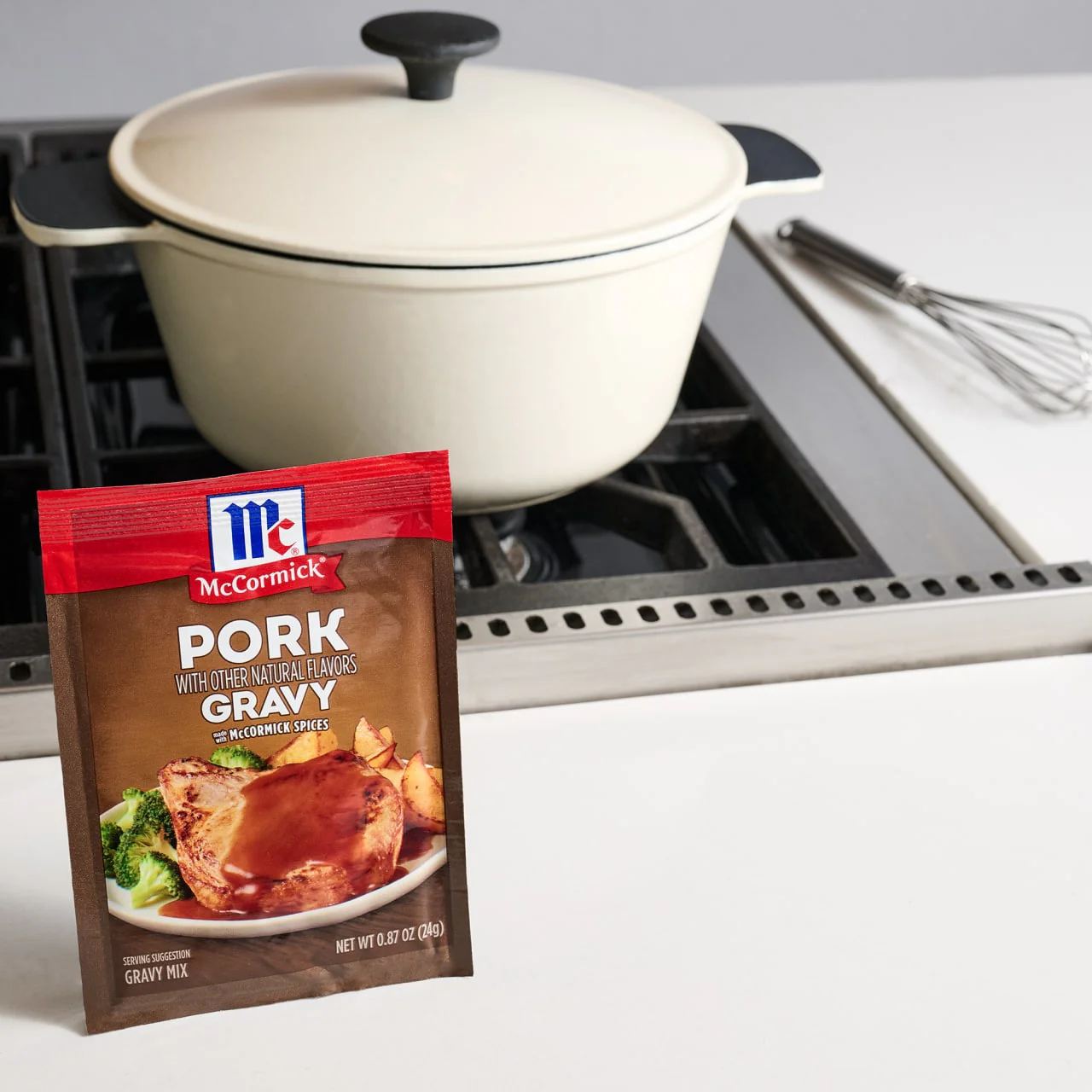 McCormick® Pork Gravy Seasoning Mix, 0.87 oz (6-Pack) - Image 19