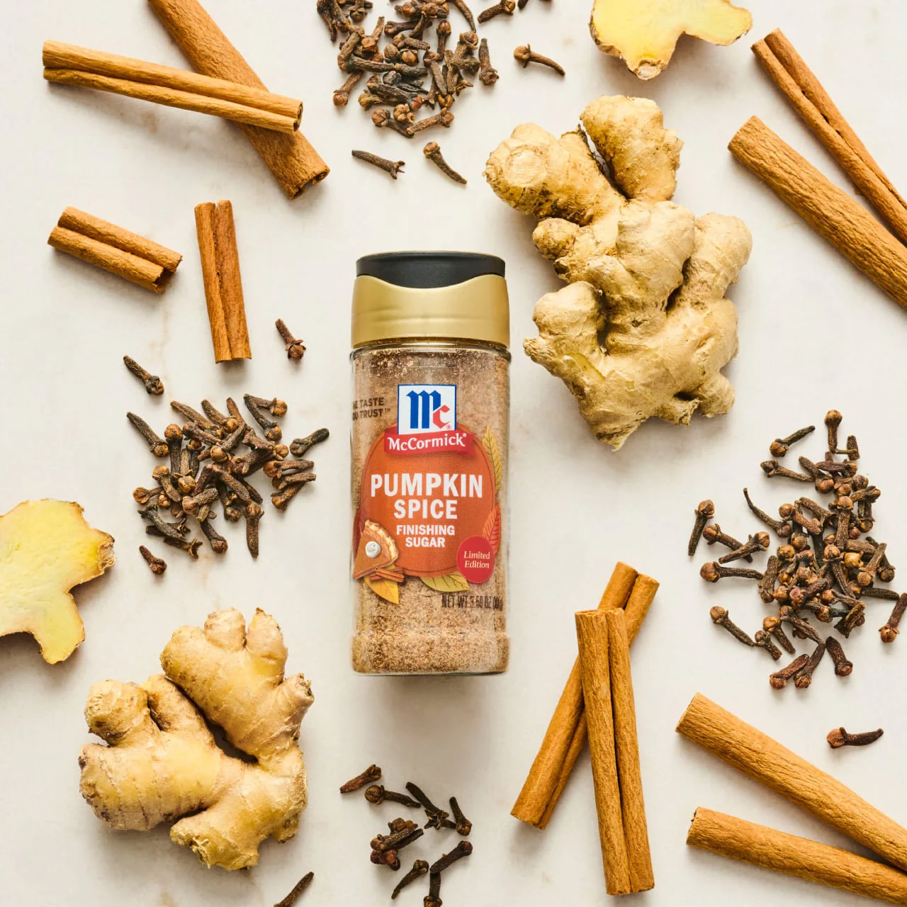 McCormick® Pumpkin Spice Finishing Sugar, 3.66 oz - Image 7