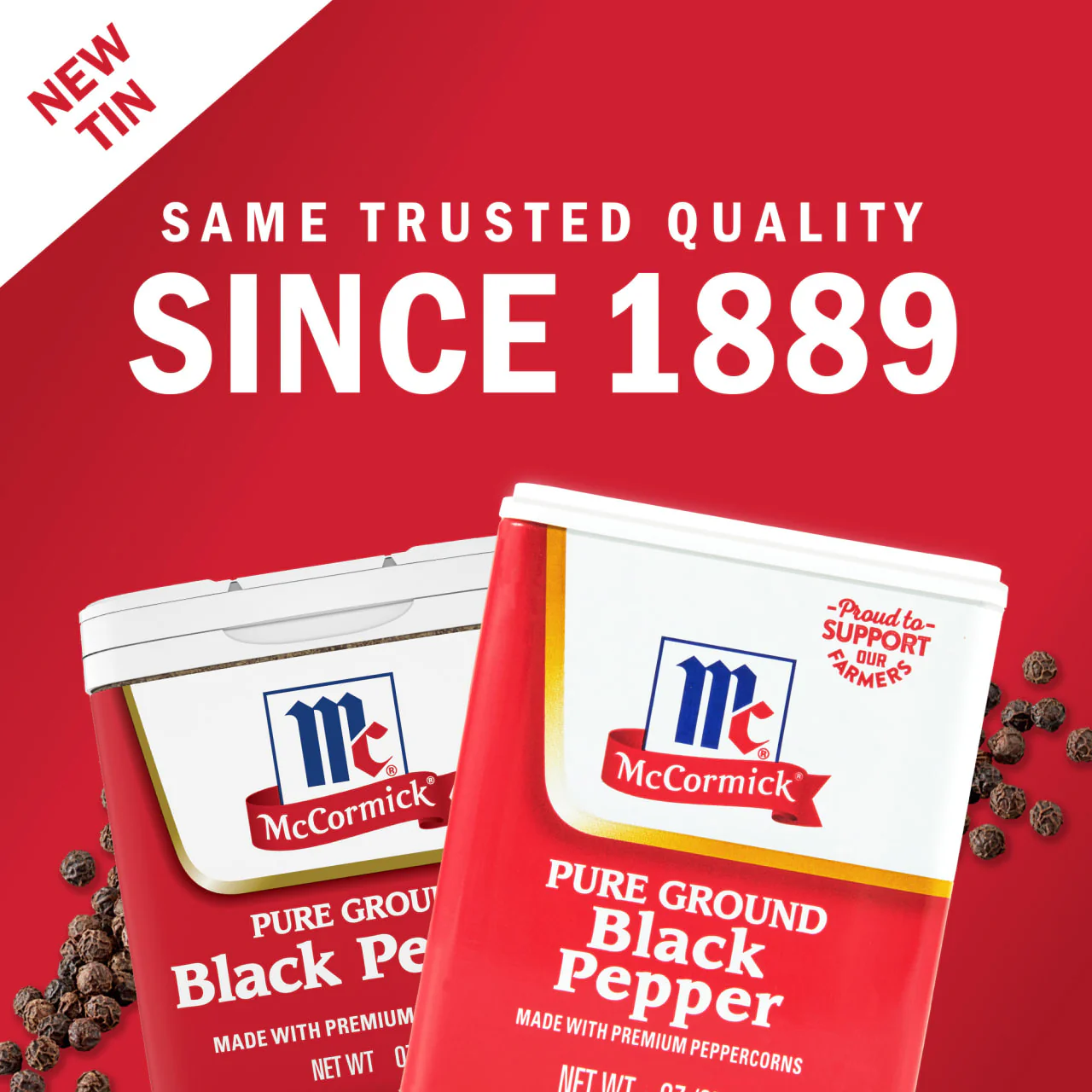 McCormick® Pure Ground Black Pepper, 1.5 oz - Image 3