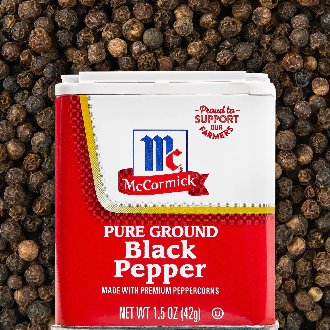 McCormick® Pure Ground Black Pepper, 1.5 oz - Image 8
