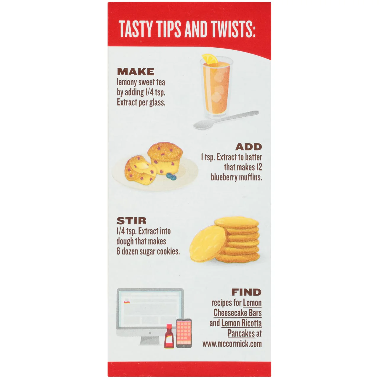 McCormick® Pure Lemon Extract, 2 fl oz - Image 11