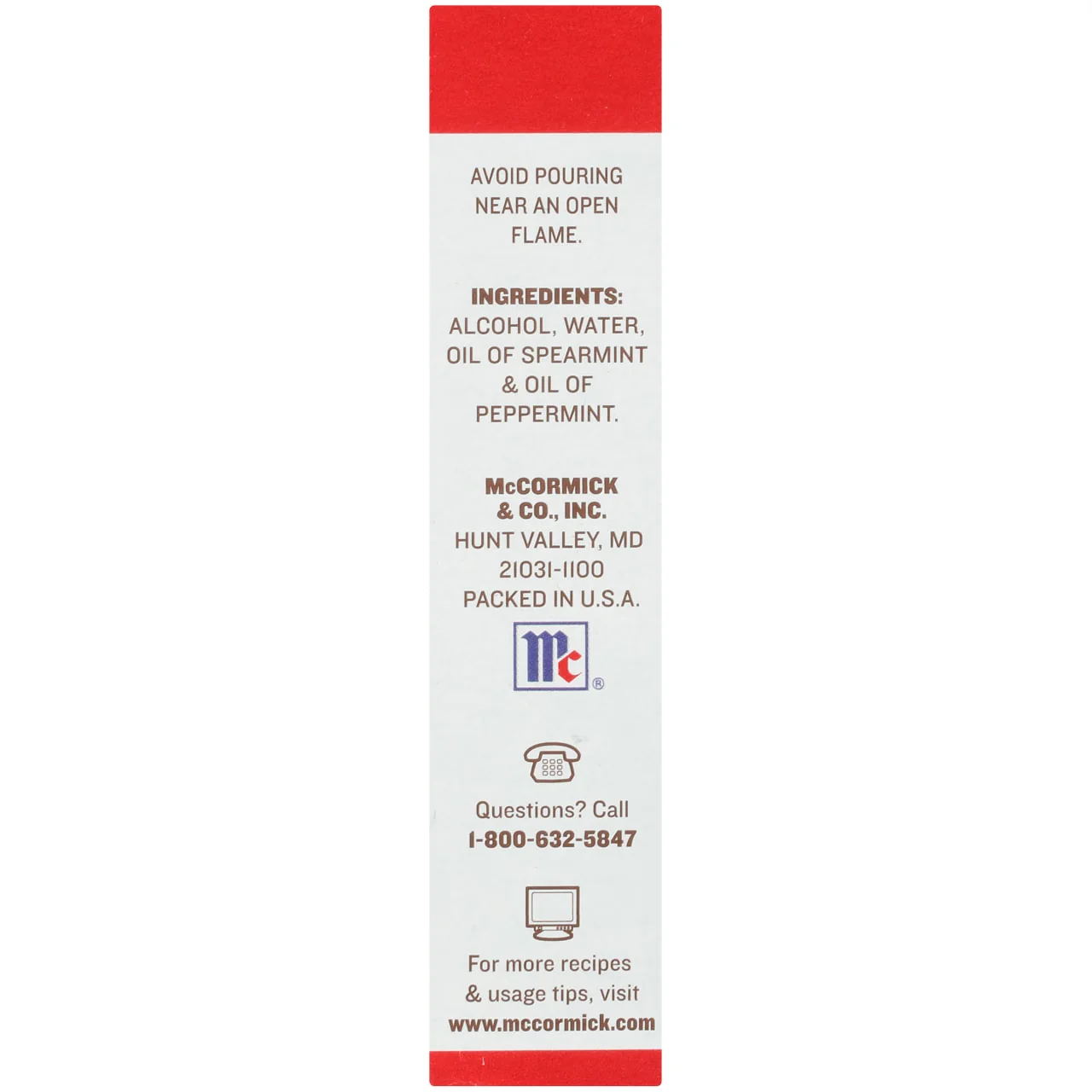 McCormick® Pure Mint Extract, 1 fl oz - Image 9